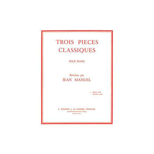 Combre Manuel - Pièces Classiques (3) Vol.1 - Piano