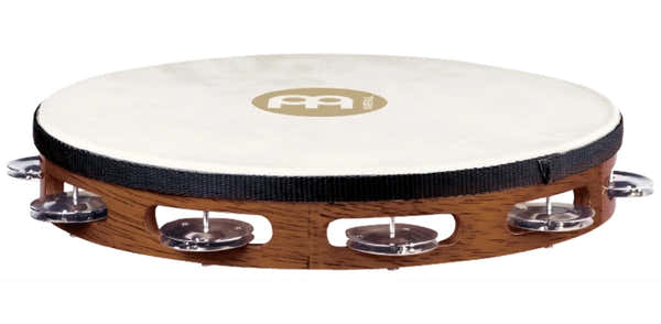 Meinl HEADED WOOD - TAH1AB - 10 NATURAL SKIN (SINGLE ROW)