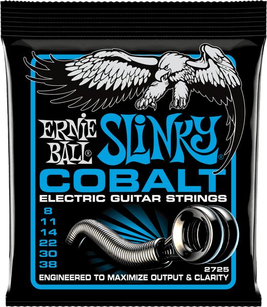 Ernie Ball 2725 Slinky Cobalt Extra Slinky 8-38