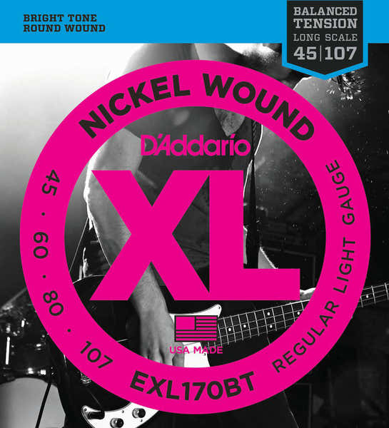 EXL170BT Nickel Wound Long Scale Regular Light 45-107