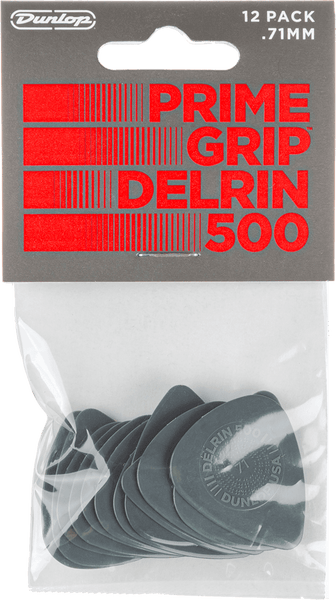 Dunlop 12 x 0,71mm Delrin 500 Prime Grip