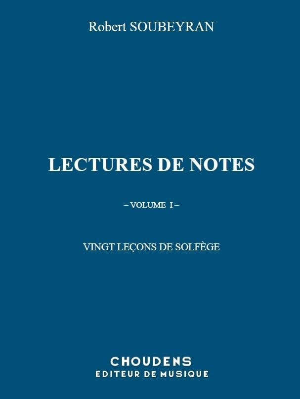 Lectures de Notes - 2 Leçons de Solfège