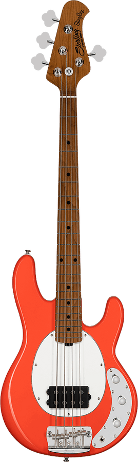 Stingray RAYSS4 short scale Fiesta Red