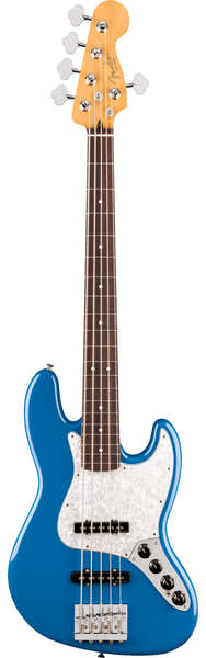 Jazz Bass V Active Player II Modified RW Electric Blue