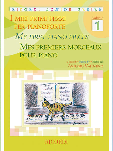 Ricordi Valentino Antonio - Mes Premiers Morceaux Pour Piano Vol.1