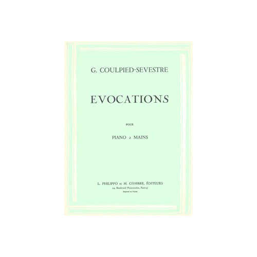 Combre Coulpiedsevestre - Evocations (10 Pièces) - Piano