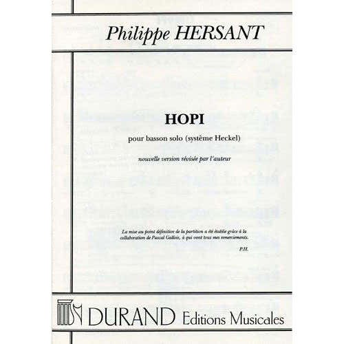 Durand HERSANT - HOPI - BASSON