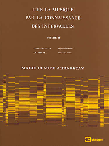 Carisch Arbaretaz MARIE-claude - Lire La Musique Vol.2 Par La Connaissance Des Intervalles