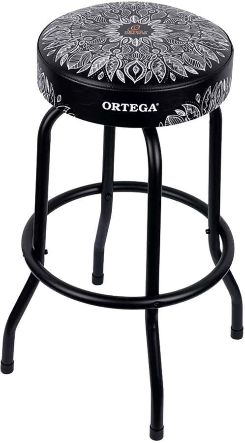 30" White Stool