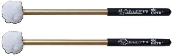 Vic Firth MT3a - Corpsmaster MULTI-tom Tenor Aluminum Soft