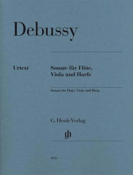 Henle Verlag Debussy C. - Sonate Pour Flute Alto & He