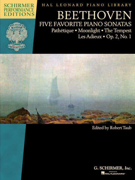 Schirmer Beethoven - Five Favorite Piano Sonatas