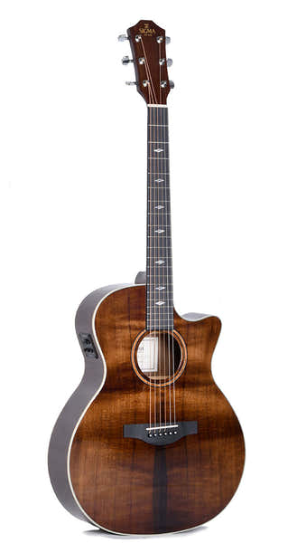 SIGMA GUITARS GWCE-2 BWK LTD