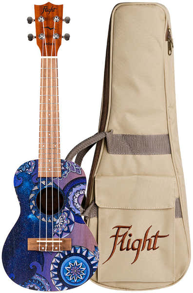 Flight AUC33 Art Concert Ukulele - Stardust -