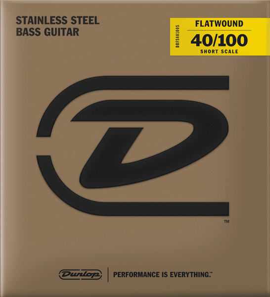 DBFS40100S Stainless Steel Flatwound Short Scale 40-100