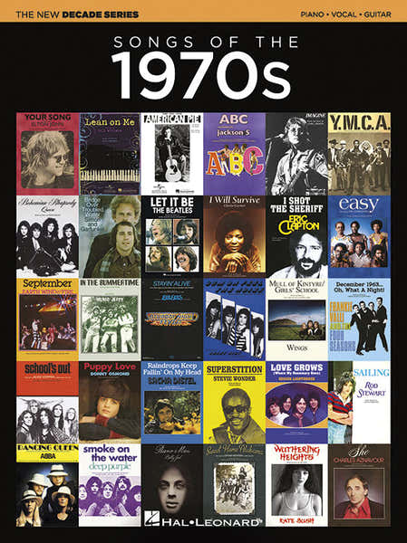 Hal Leonard The New Decade Series: Songs of the 1970s - Version anglaise