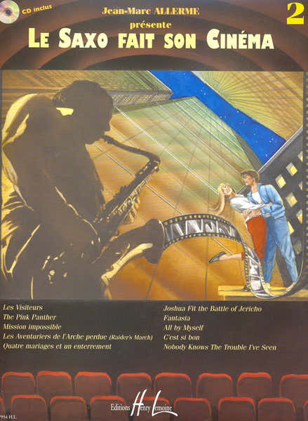 Lemoine Allerme JEAN-marc - Le Saxophone Fait Son Cinema Vol.2 + CD