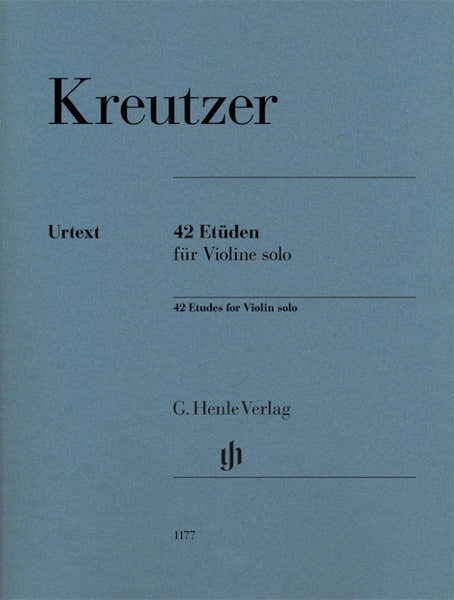 Henle Verlag Kreutzer Rodolphe - 42 Etudes - Violon