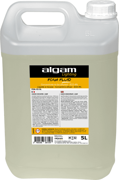 Algam Lighting Concentrated foam liquid to dilute ECO 4% 5L