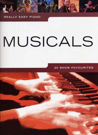 Wise Publications REALLY EASY PIANO - MUSICALS - 20 SHOW FAVOURITES - PIANO