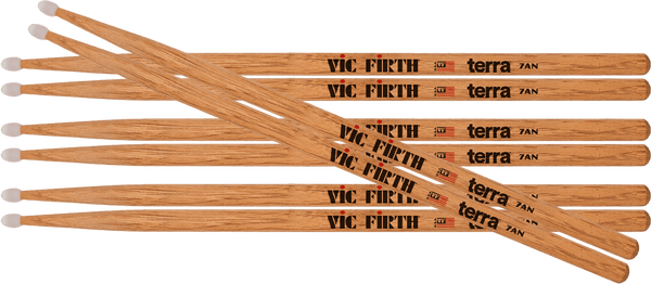 Vic Firth PACK 4 PAIRS 7AN AMERICAN CLASSIC TERRA