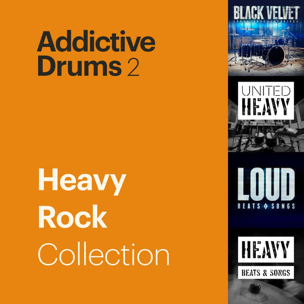 XLN Audio Addictive Drums 2 Heavy Rock Collection