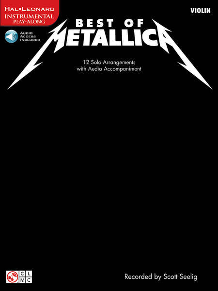 Cherry Lane Best Of Metallica Violin + Audio Online - Violin