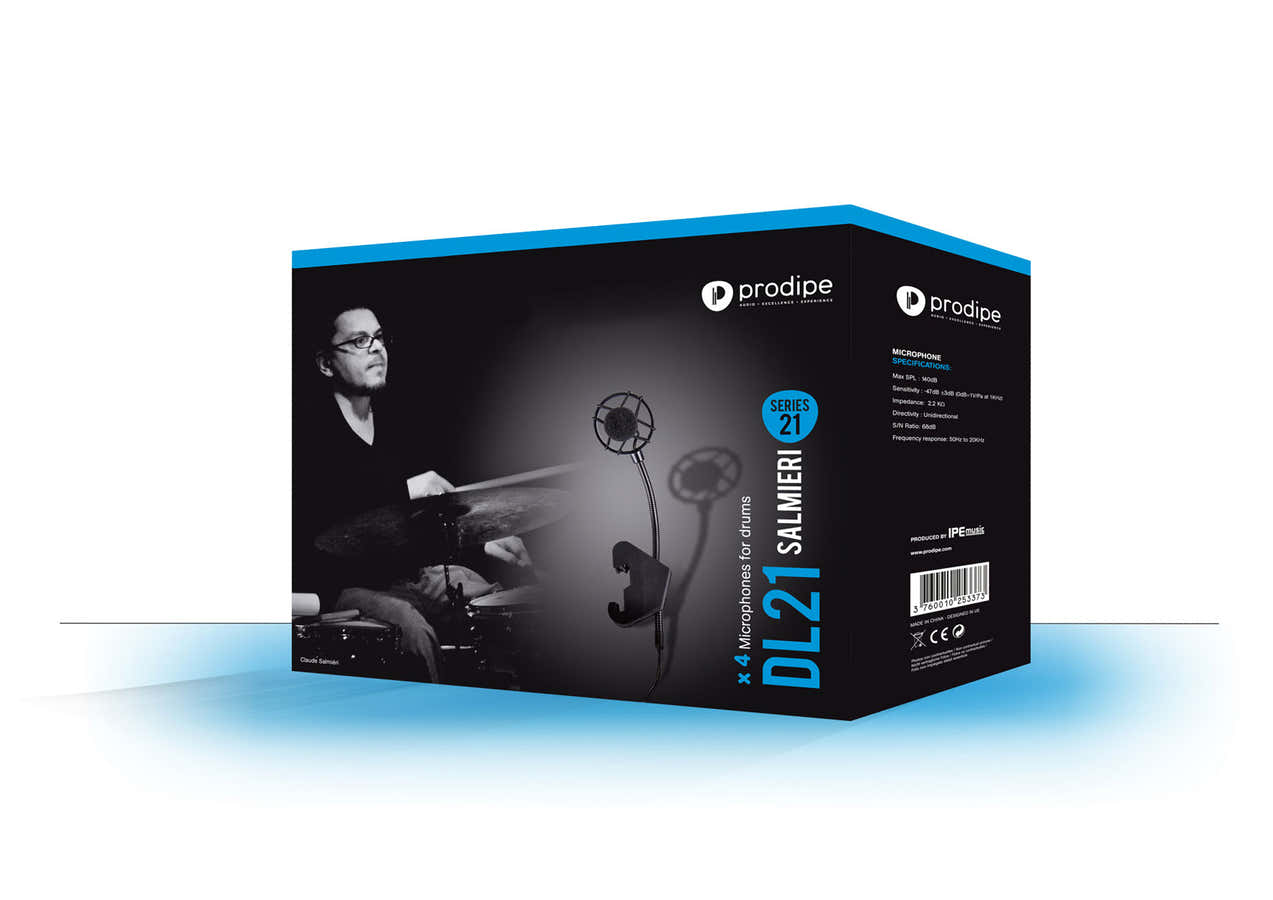 DL21 Salmieri Drums - 4-Microphone Pack