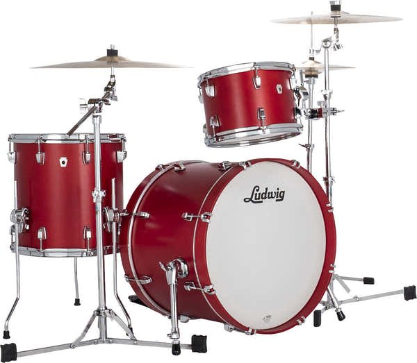 Ludwig Drums Ln34023Txpr - Neusonic 20" Downbeat - Satin Diablo Red