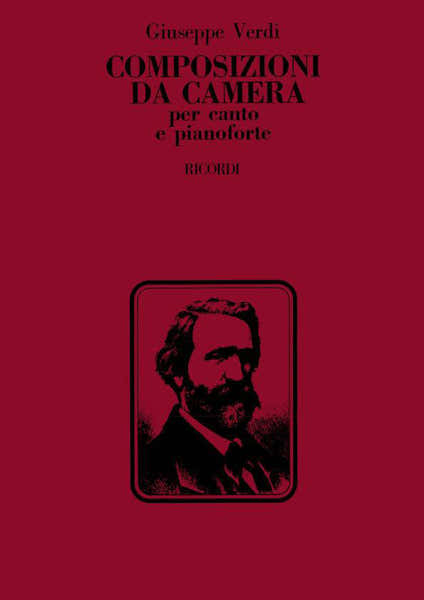 Ricordi Verdi G. - Composizioni Da Camera - Chant et Piano