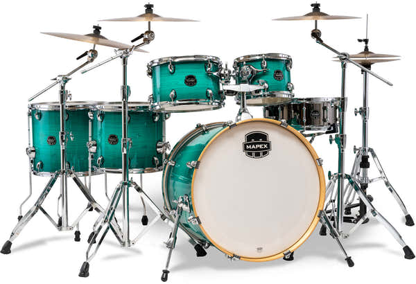 Mapex armory studioease 6 drum shells jade stone