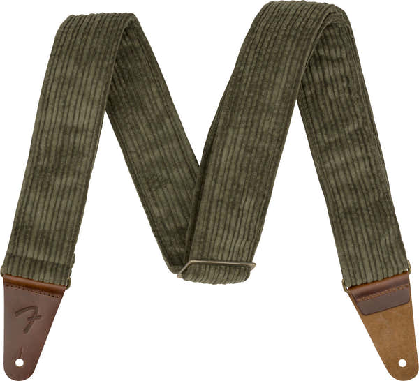CORDUROY STRAP ANTIQUE OLIVE 2"