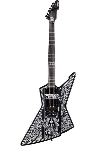Schecter E-1 Pryzm Palladium FR Gloss Black