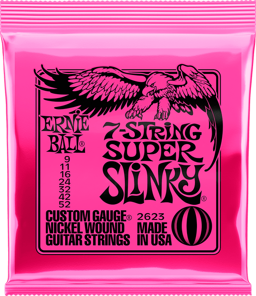 Ernie Ball 2623 Super Slinky 7C 9-52