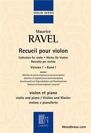 Durand Ravel M. - Recueil Pour Violon Vol.1