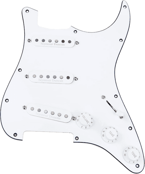 Seymour Duncan STK-PG-W - PLATE COMPLETE STK CLASSIC WHITEHE