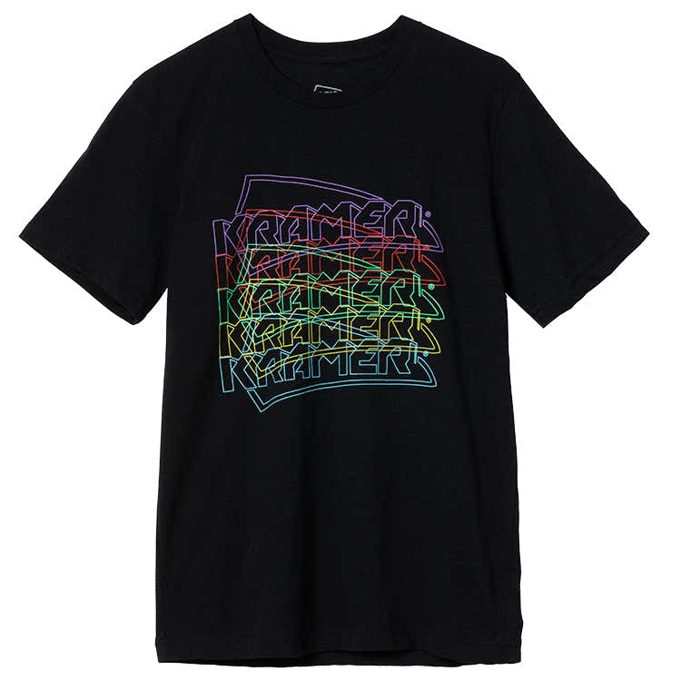 Lifestyle Kramer Neon Tee Black Md