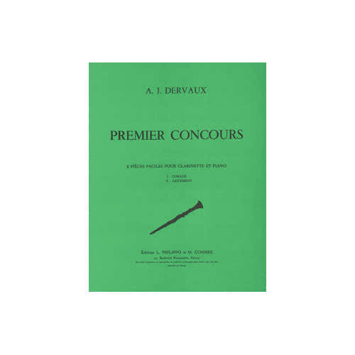 Combre Dervaux - 1ier Concours (coralie+gentime - Clarinette et Piano