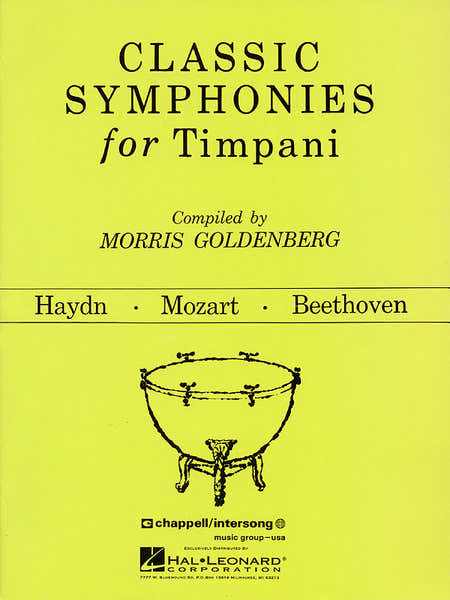 Hal Leonard Morris Goldenberg - Classic Symphonies For Timpani