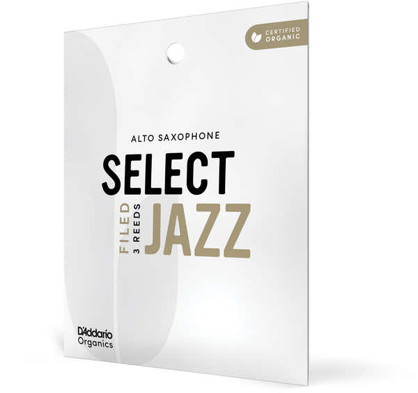 D'addario - Rico Organic Select Jazz Filed 3 Soft Alto Saxophone (x 3)