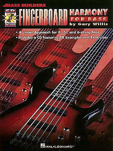 Hal Leonard Fingerboard Harmony For Bass Bass Builders B+ CD - Bass Guitar