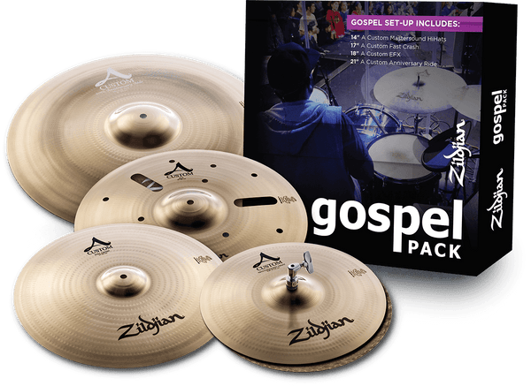 AC0801G - CYMBALS SET GOSPEL SERIE A CUSTOM