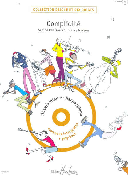 Lemoine Chefson/masson - Complicité - Flûte Ou Violon et Harpe Ou Piano