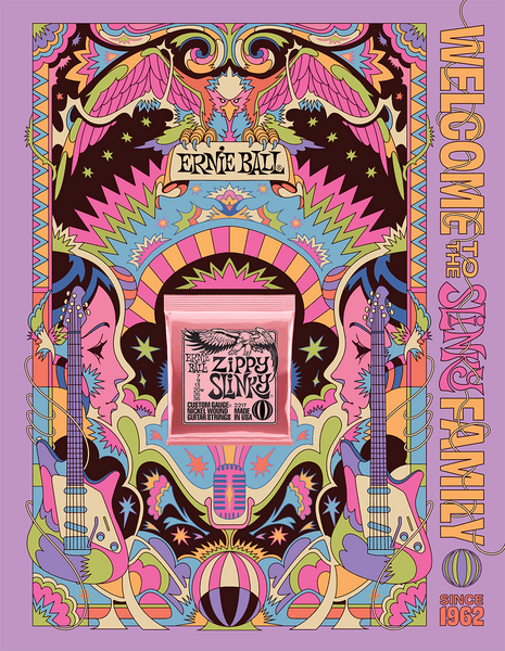 Ernie Ball Poster Format A0 Zippy