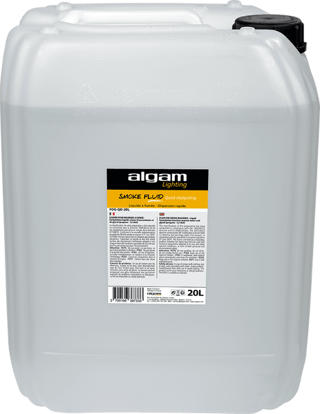 Algam Lighting FOG-QD-2L-SMOKE LIQUID QUICK DISPERSION 20L