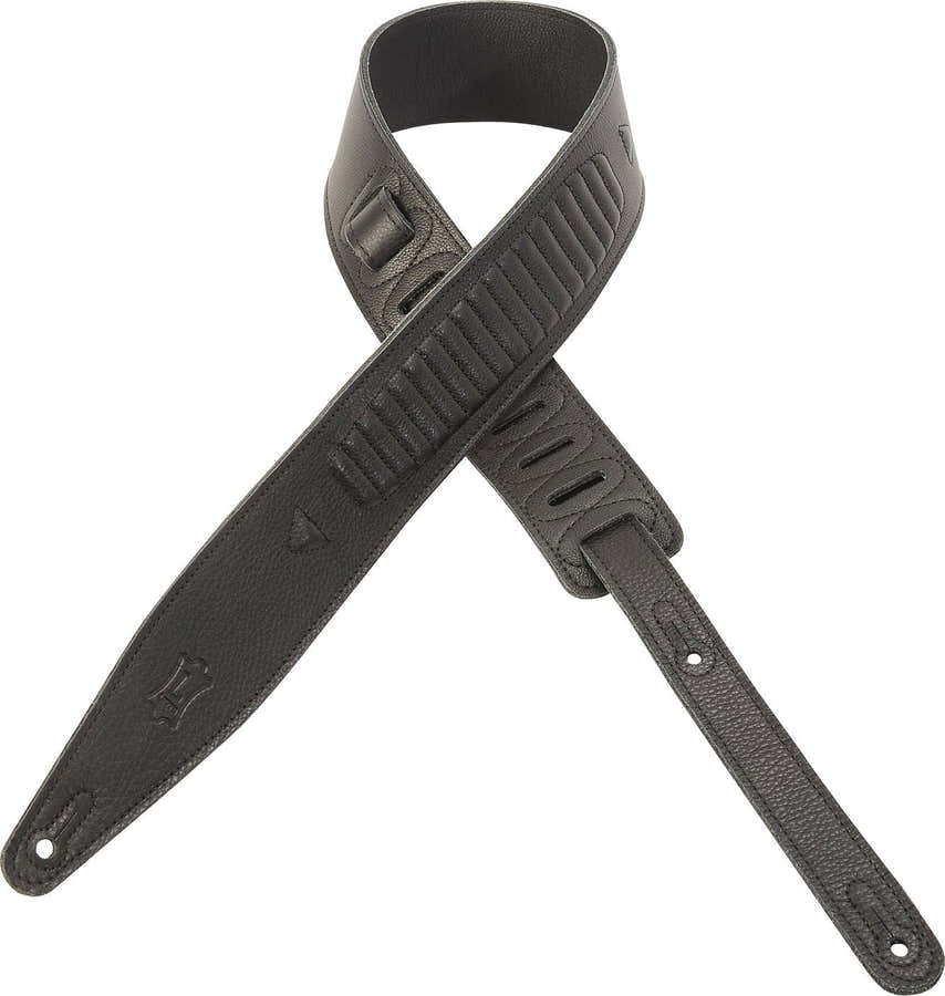 MOTORCYCLE - 6.4 CM LEATHER WITH MOTORCYCLE COAT TYPE PADDING - BLACK