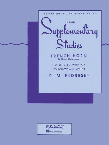 Hal Leonard Endresen R.M. - Rubank Supplementary Studies - French Horn