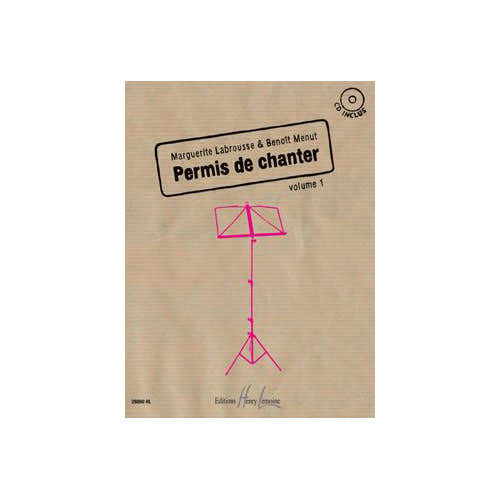 Lemoine Labrousse - Permis De Chanter Vol.1 - Chant et Piano