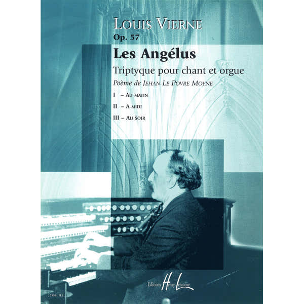 Lemoine Vierne Louis - Les Angelus Op.57 - Voix Orgue