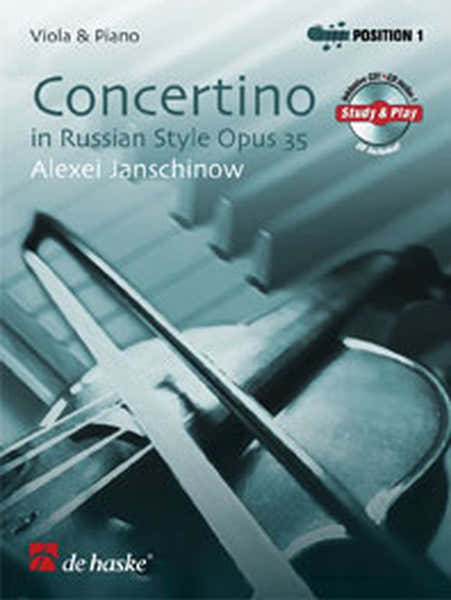 Dehaske JANSCHINOW ALEXEI - CONCERTINO OP.35 - ALTO PIANO